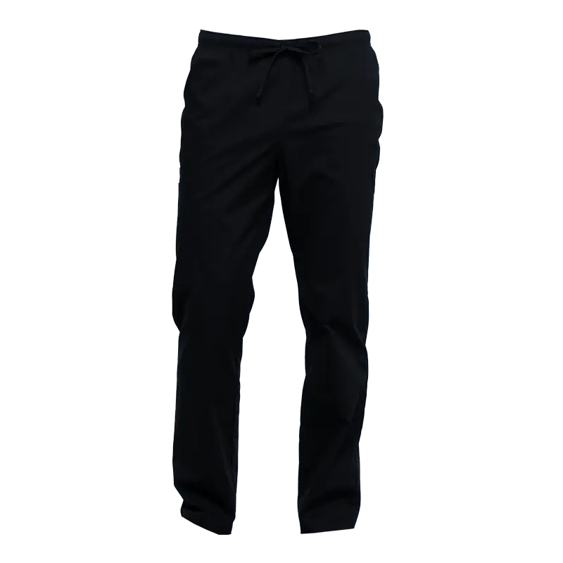 Men's Black Scrub Pant